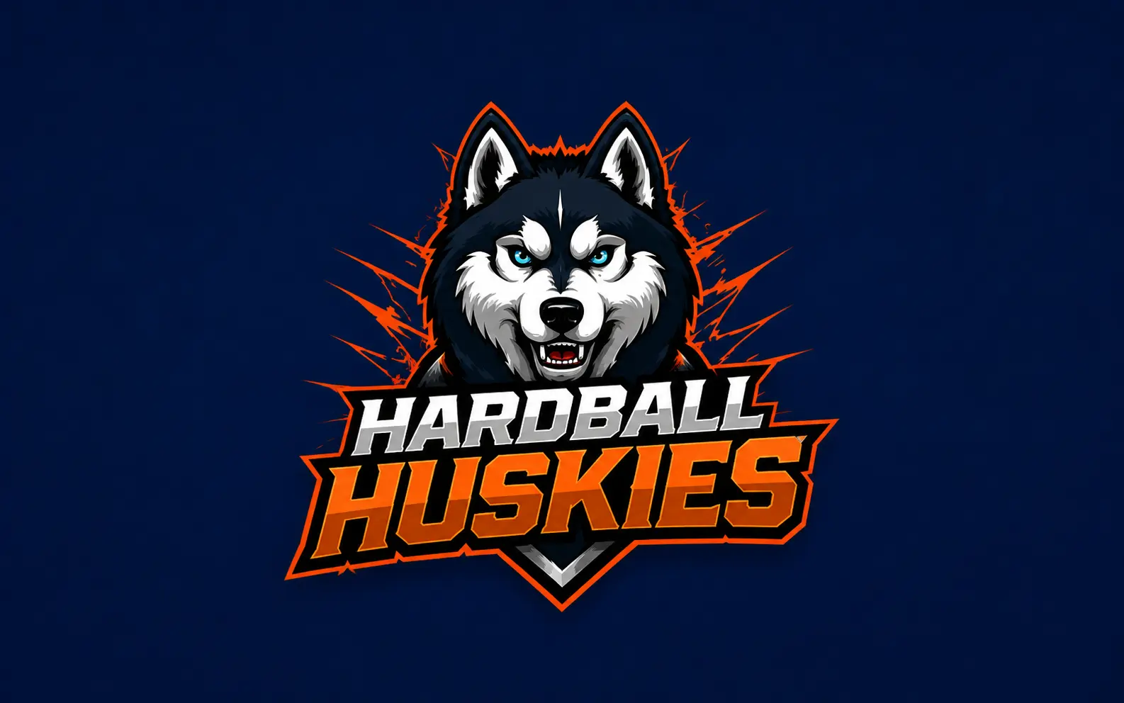 Hardball Huskies team design
